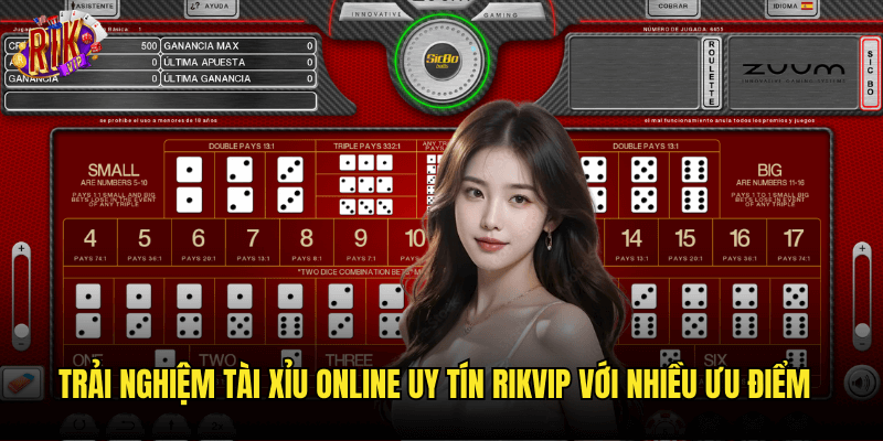 Tài Xỉu Online Uy Tín Rikvip: Sân Chơi Đẳng Cấp Cho Dân Cược 2025 3 Trải Nghiệm Tài Xỉu Online Uy Tín Rikvip Với Nhiều Ưu Điểm