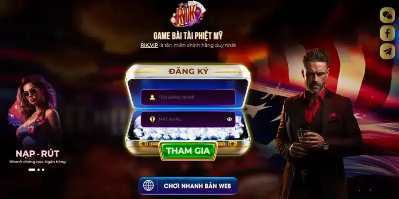 Hướng dẫn tân thủ đăng ký tài khoản Rikvip