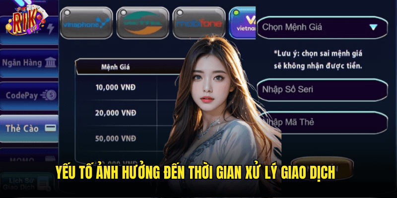 Thời Gian Xử Lí Nạp Tiền Rikvip: Bảng So Sánh Các Phương Thức 2025 3 Yếu Tố Ảnh Hưởng Đến Thời Gian Xử Lý Giao Dịch
